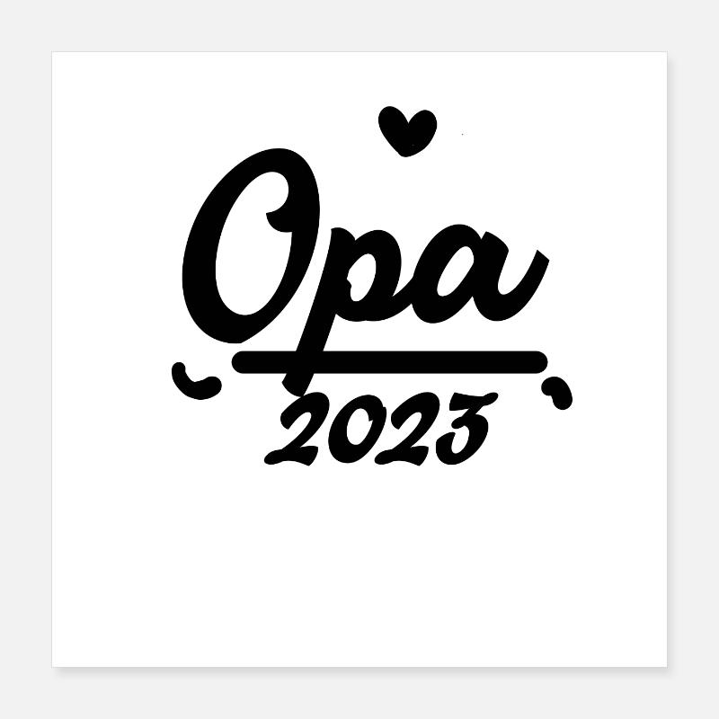 Opa 2023 Poster 40x40 cm
