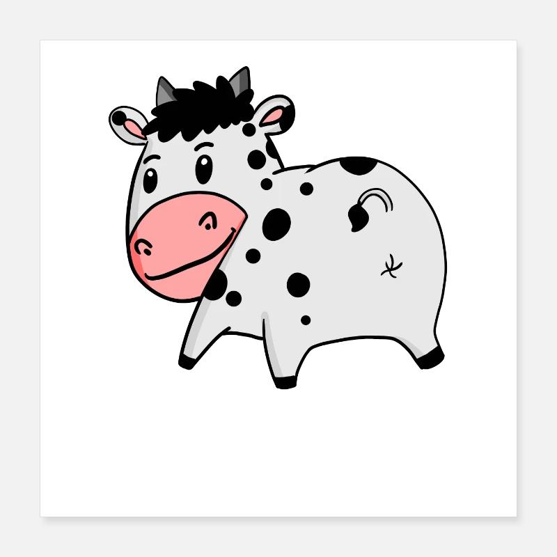 Cow Ass - Cow Butt Poster 40 x 40 cm