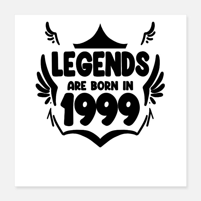 1999 Poster 40 x 40 cm