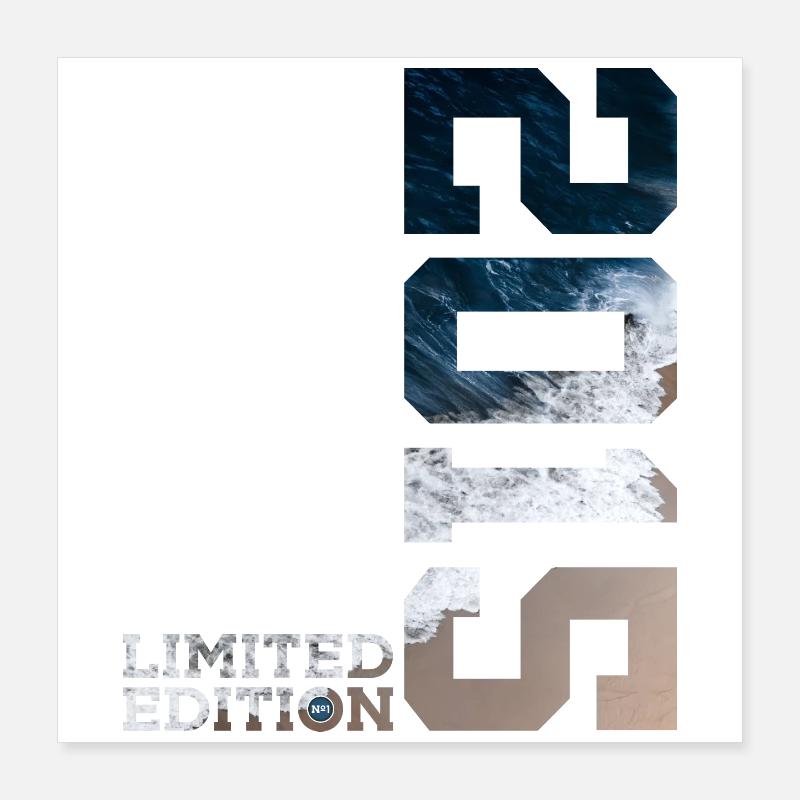 11E ANNIVERSAIRE ÉDITION LIMITÉE 2015 Poster 40 x 40 cm