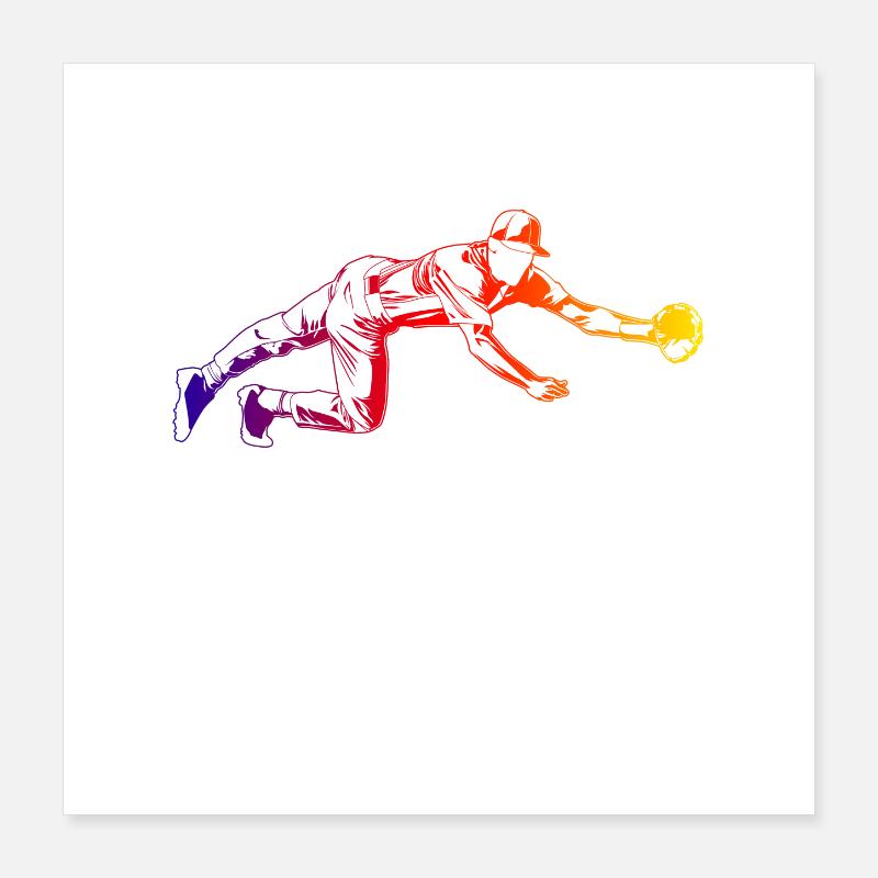 Catcher Poster 40x40 cm