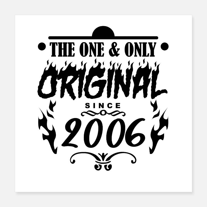 2006 Poster 40 x 40 cm