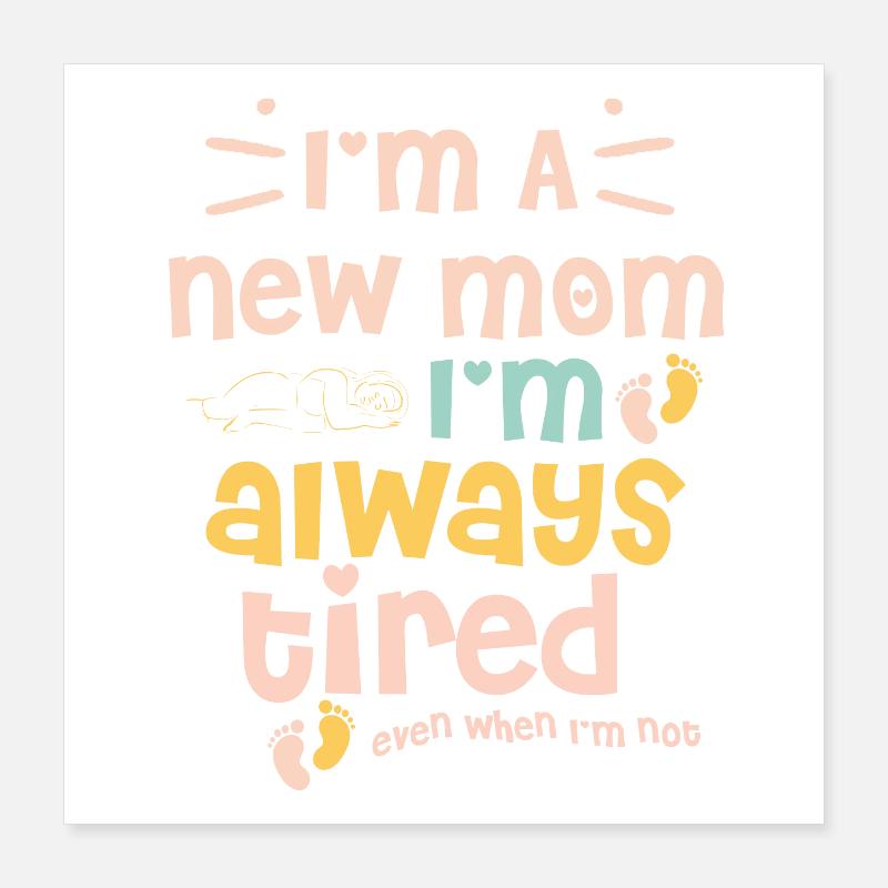 maman Poster 40 x 40 cm