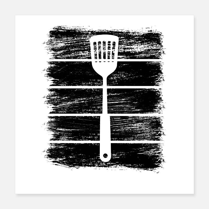 Wooden spoon Poster 16" x 16" (40x40 cm)