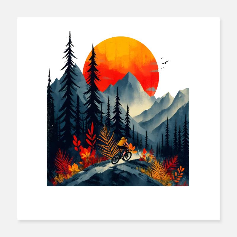 Vtt Poster 40 x 40 cm