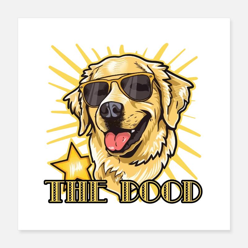 Le Dood Poster 40 x 40 cm