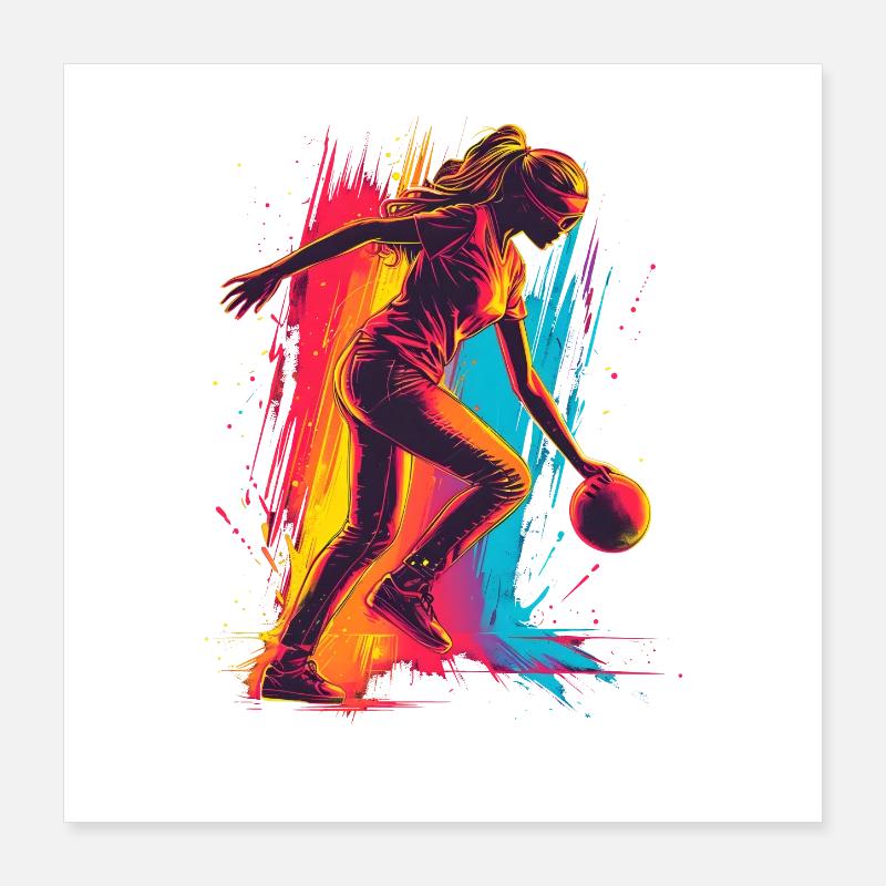 Bowler Poster 16" x 16" (40x40 cm)