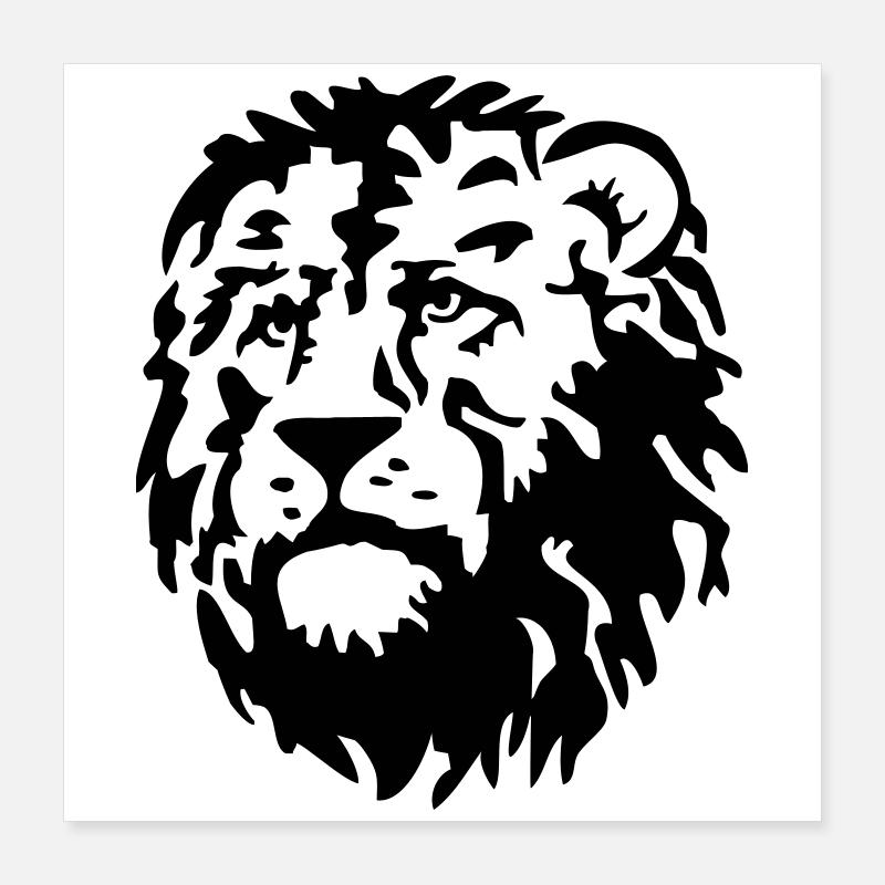 Chat Loewe Poster 40 x 40 cm