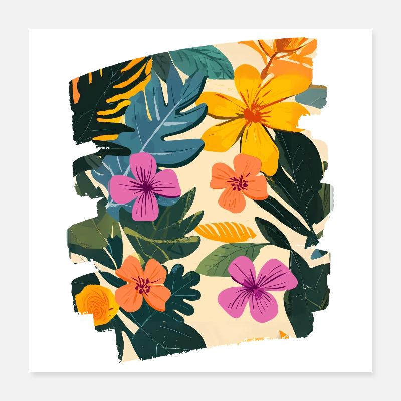 Été Poster 40 x 40 cm