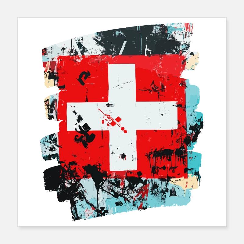 Pavillon suisse Suisse Poster 40 x 40 cm