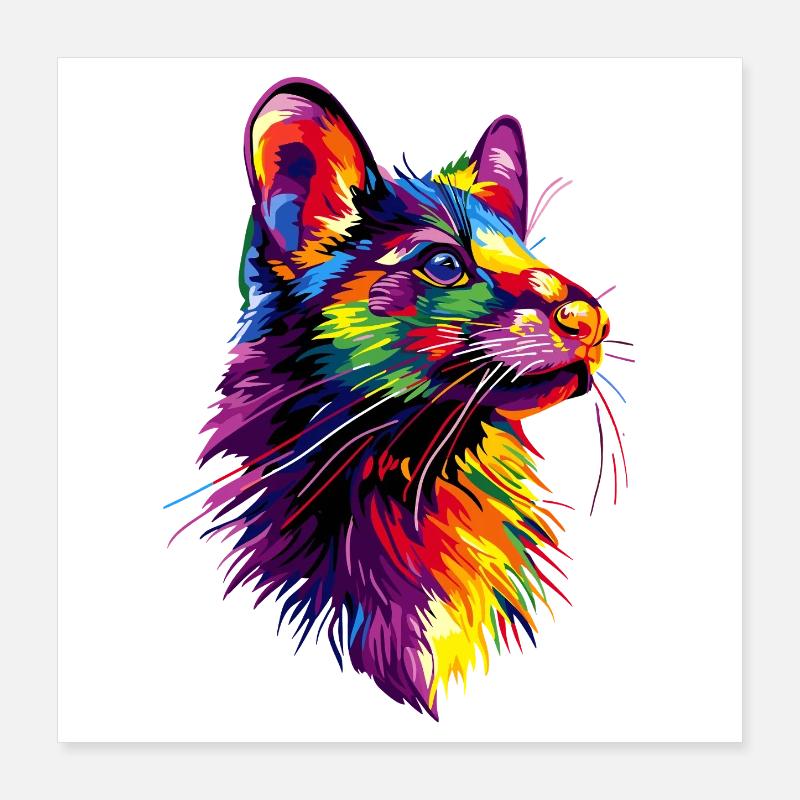 Tasmanian Devil Marsupial Tasmanian Devil Poster 16" x 16" (40x40 cm)