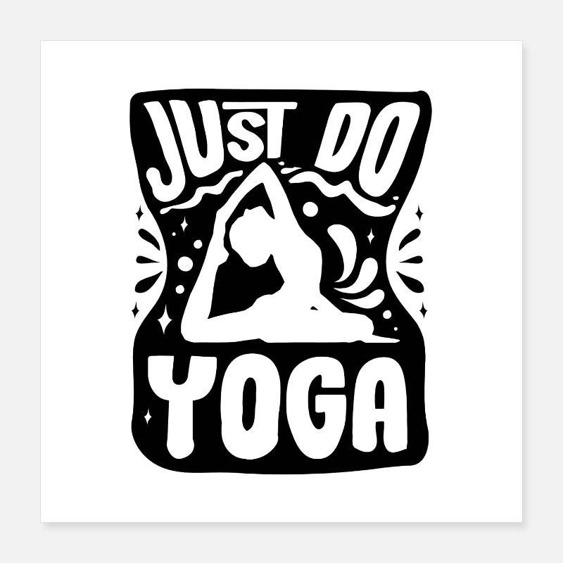 Yoga Poster 40 x 40 cm