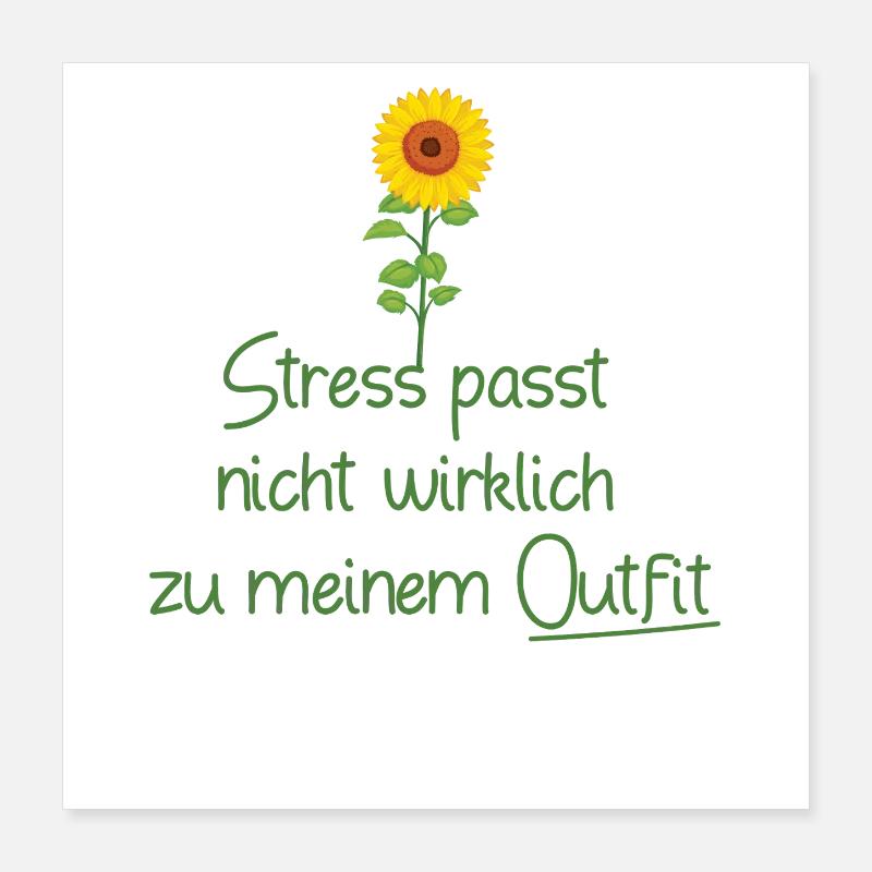 Statement-Design-Écriture-sur-FemmeCoupe avec un Poster 40 x 40 cm