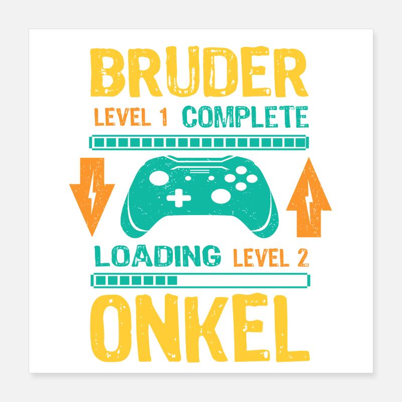 I'm going to invite uncle 2026 pregnancy birth Poster 16" x 16" (40x40 cm)