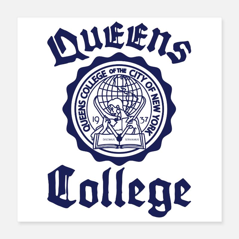 Collège Queens Poster 40 x 40 cm