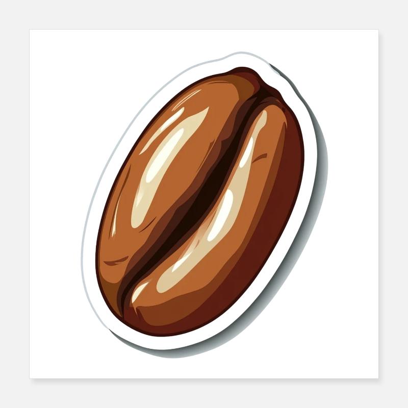 Kaffee Poster 40x40 cm