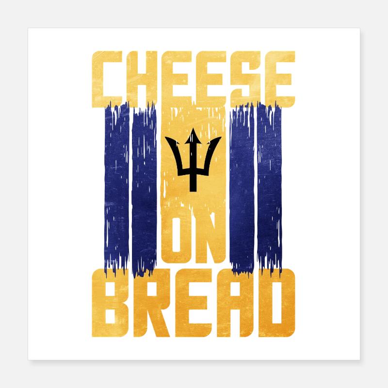 Barbade Poster 40 x 40 cm