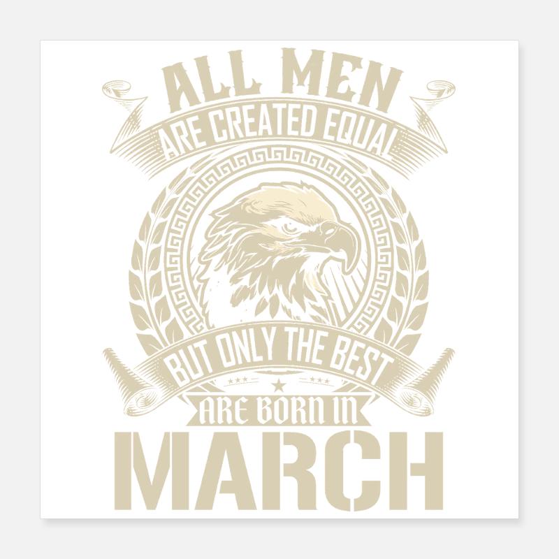 Adlermarsch-Pride-Emblem Poster 40x40 cm