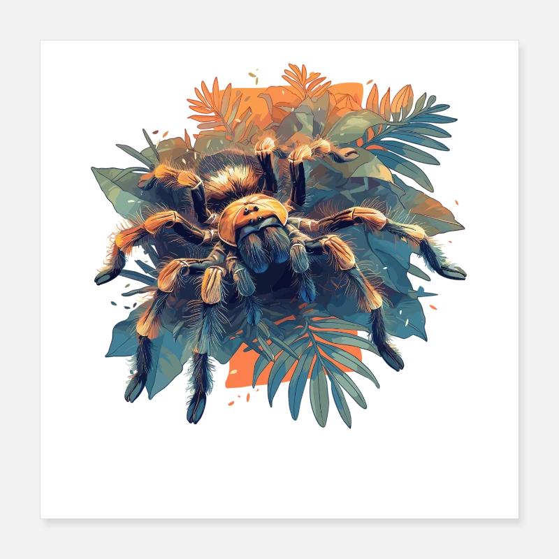 Tarantulas Tarantula Poster 16" x 16" (40x40 cm)