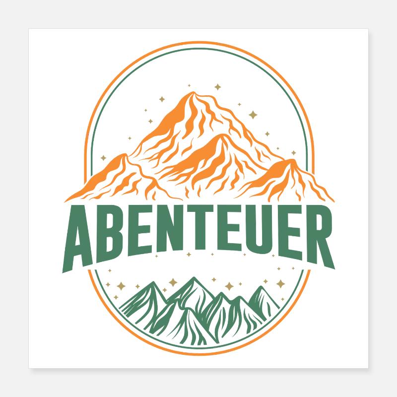 Rentner 2026 Abenteuer beginnt jetzt Geschenk  Poster 40x40 cm