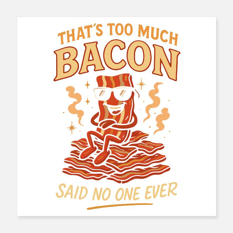 Café Mascara Hustle Poster 40 x 40 cm