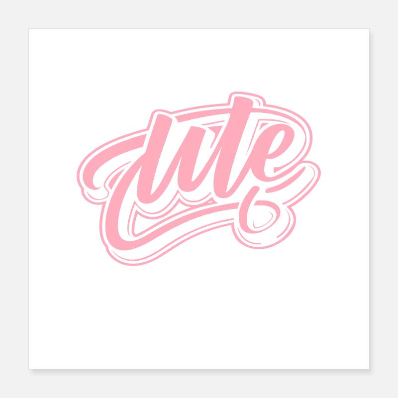 Let Ute do that - name day Poster 16" x 16" (40x40 cm)