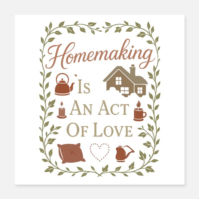 Loved by a rescue dog Poster 16" x 16" (40x40 cm)