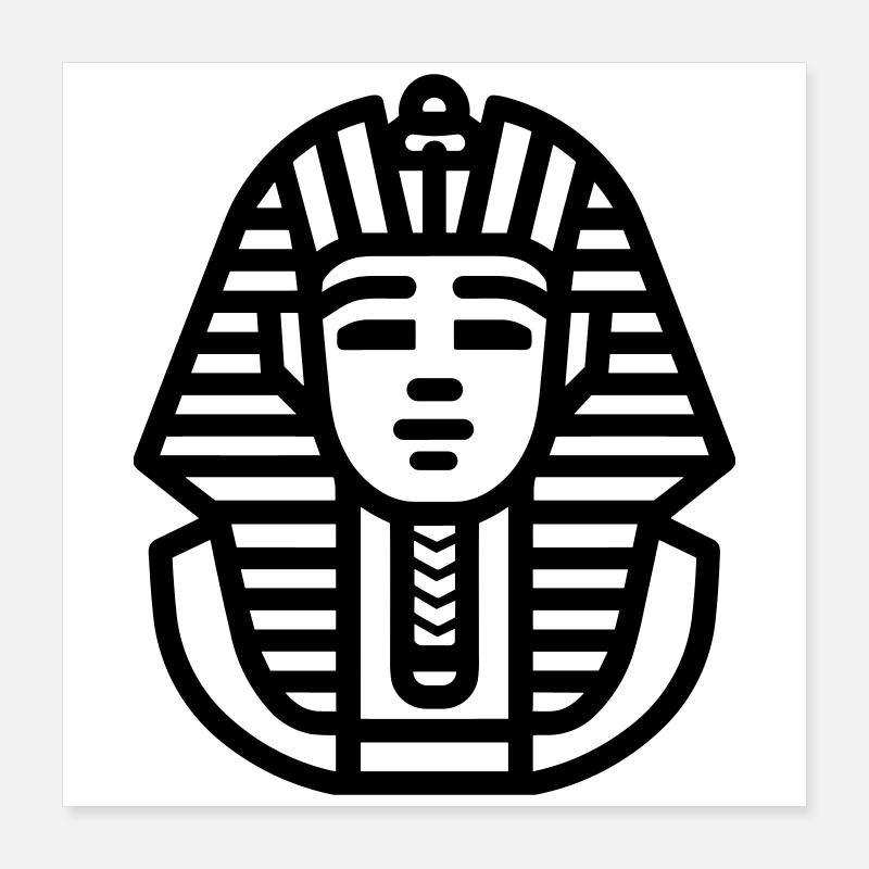 pharaon Poster 40 x 40 cm