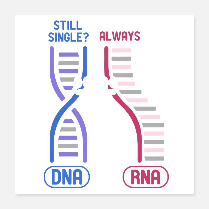 Biology Teacher Biologist Microbiology Biologist Poster 16" x 16" (40x40 cm)