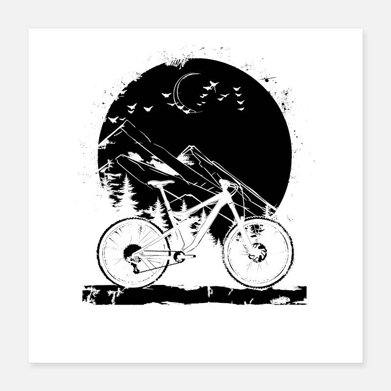 Illustration de VTT Poster 40 x 40 cm