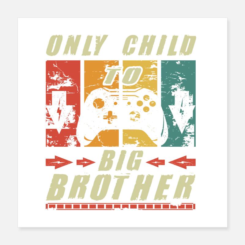 Big Brother Level Load Only Child Level Complete Poster 40x40 cm