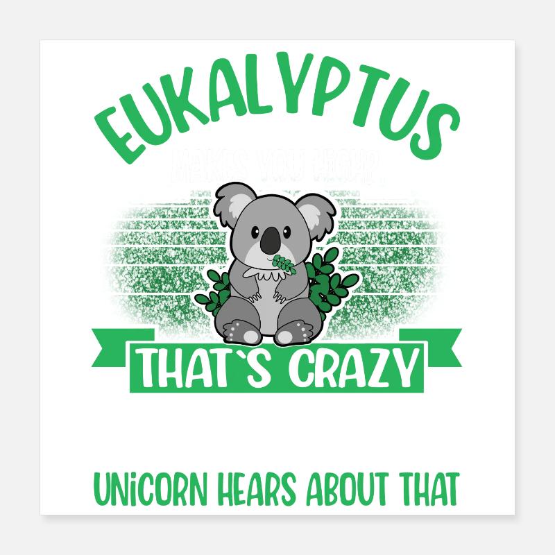 Koala Poster 40x40 cm