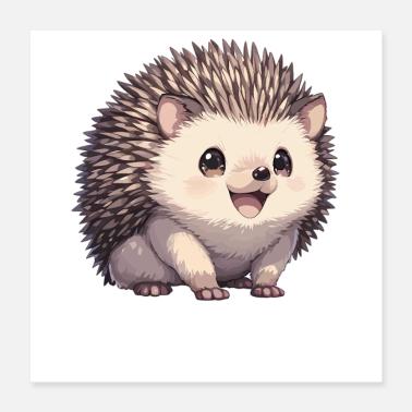 Riccio Poster 40x40 cm