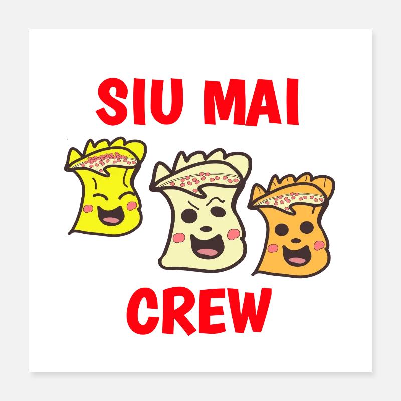 équipage de siu mai Poster 40 x 40 cm