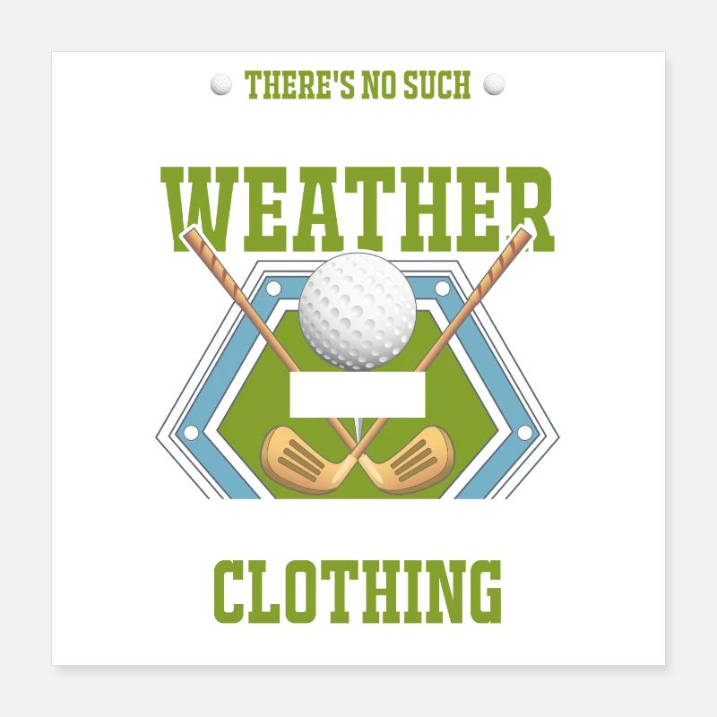 golfe Poster 40 x 40 cm