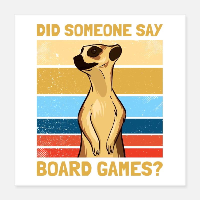 Board Games? Board Game Board Game Poster 16" x 16" (40x40 cm)