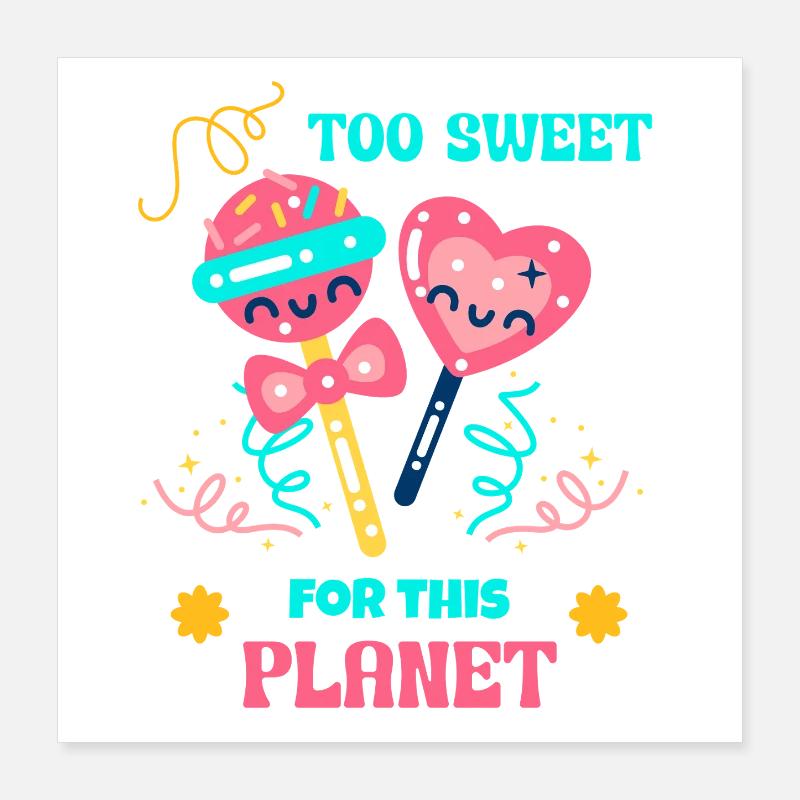 Candy Queen Candy Mode Poster 40 x 40 cm