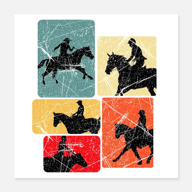 Cavalier Cavalier Poster 40 x 40 cm