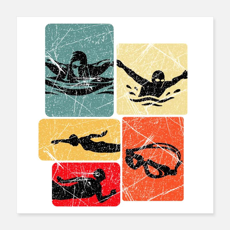 Nager Poster 40 x 40 cm