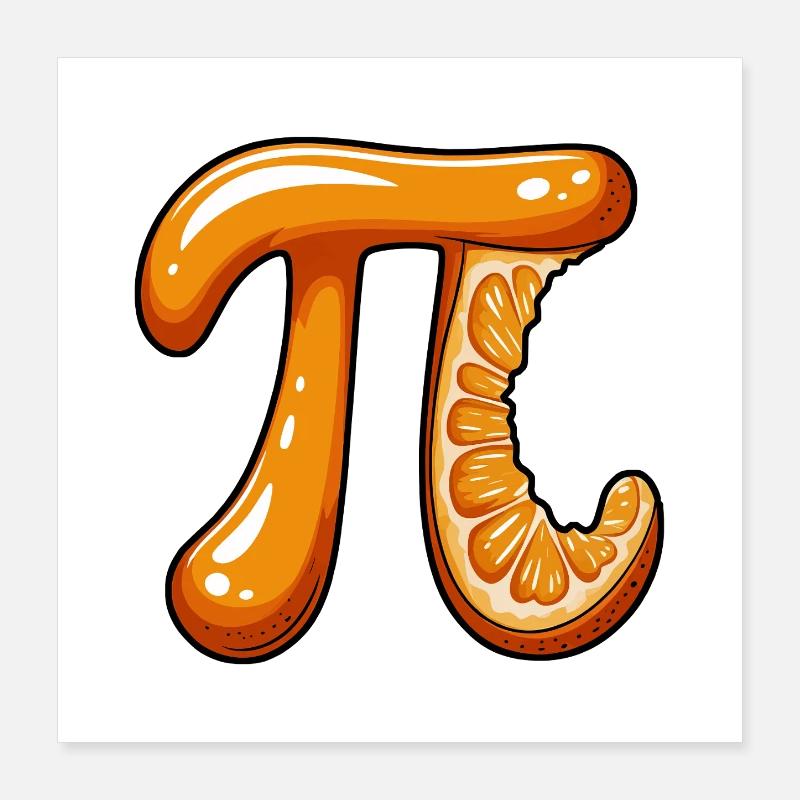 Orange Pi Math Poster 40 x 40 cm