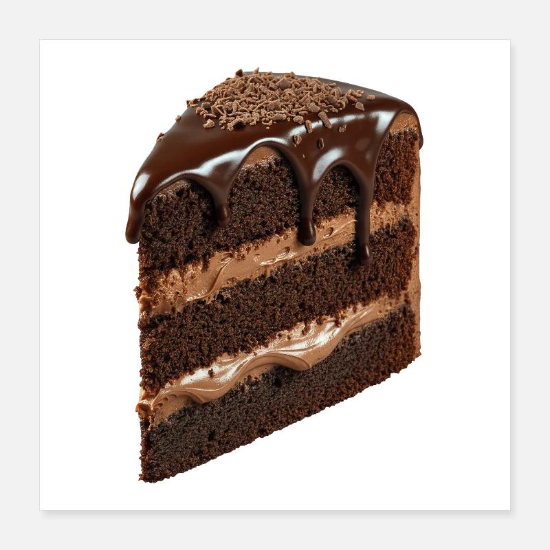 Cake Poster 16" x 16" (40x40 cm)