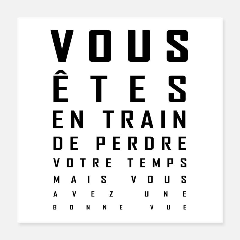Funny and humorous article for the curious Poster 16" x 16" (40x40 cm)