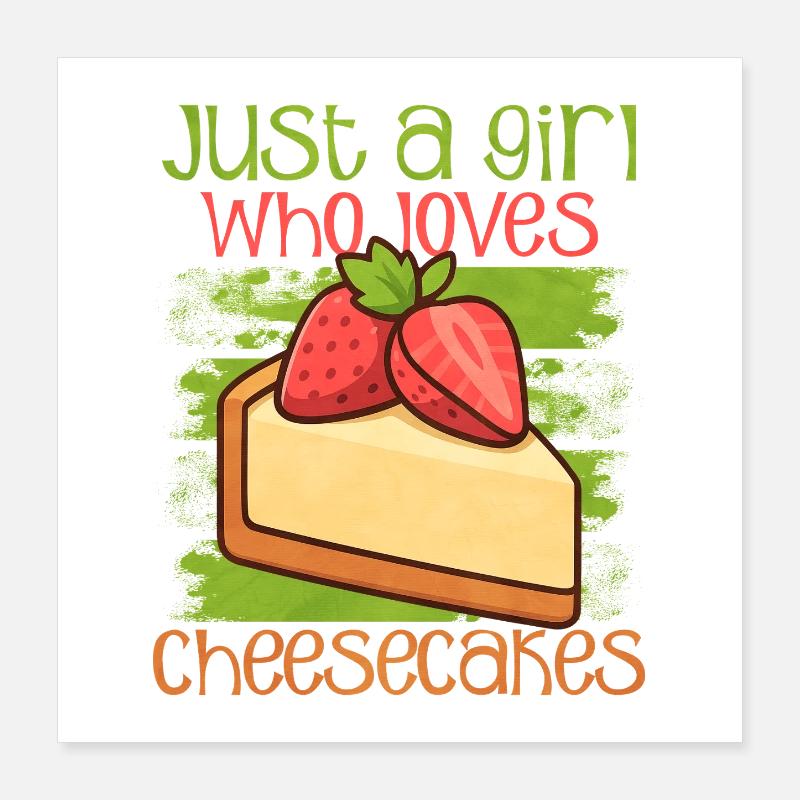 Gâteau Poster 40 x 40 cm