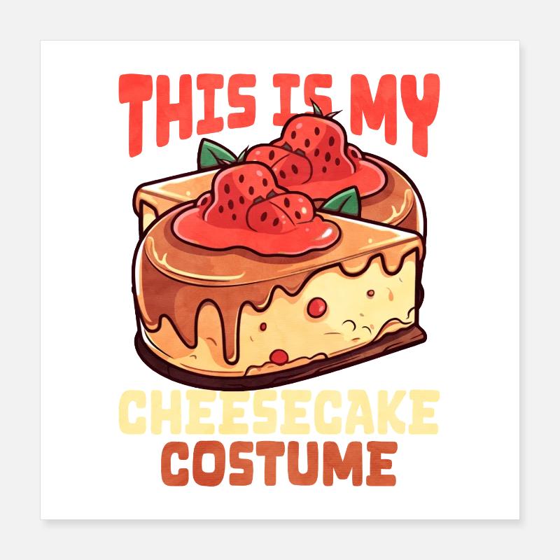 Gâteau Poster 40 x 40 cm