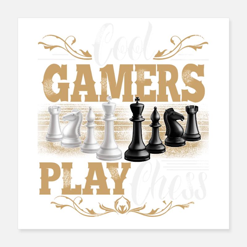 Chess Poster 16" x 16" (40x40 cm)