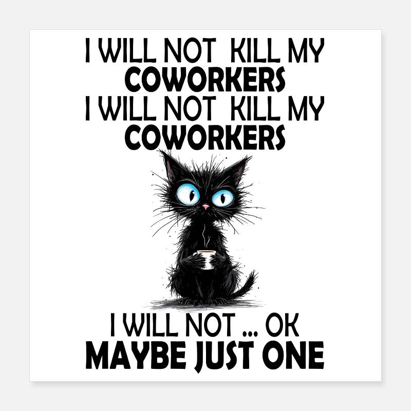 Colleague, Employee, Work, Stress, Work Stress Poster 16" x 16" (40x40 cm)