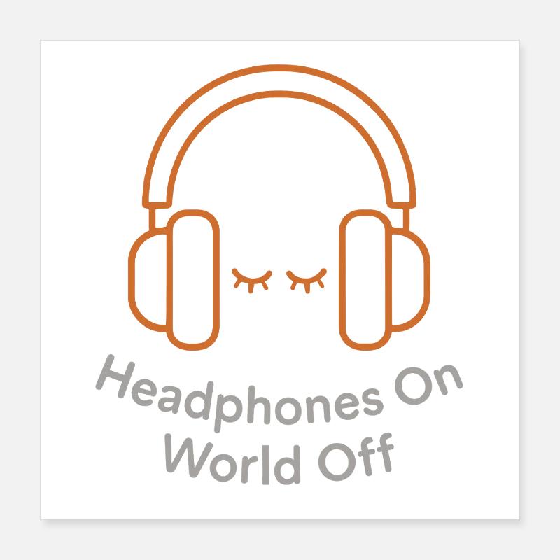 Introverted training, Calm Poster 16" x 16" (40x40 cm)