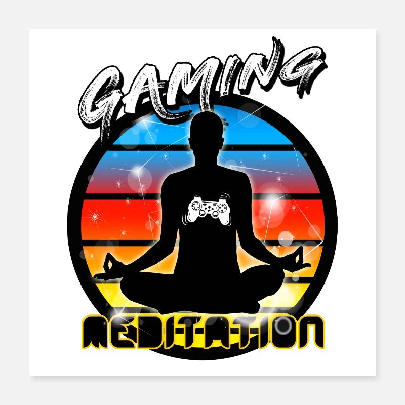 Game Poster 40x40 cm