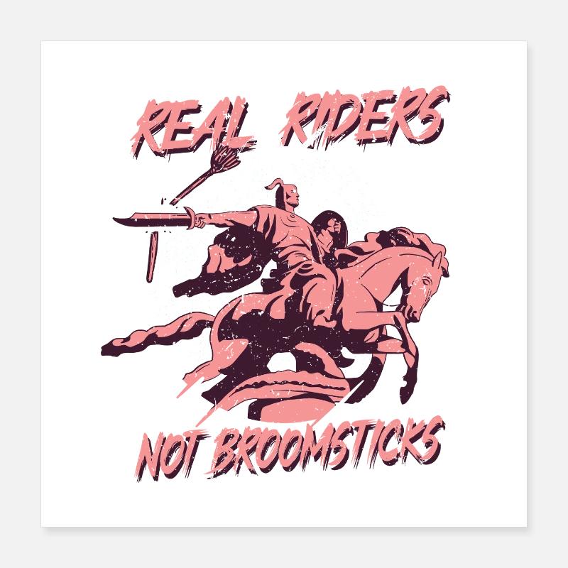 Anti Hobby Horsing Poster 16" x 16" (40x40 cm)