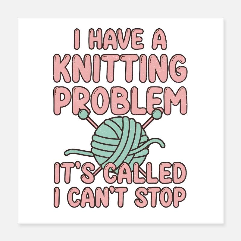 Stricken Poster 40x40 cm